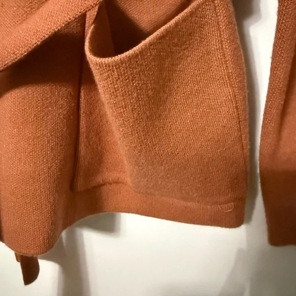 Tahari Rust Brown Cardigan - Picture 3 of 4